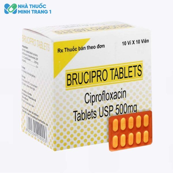 Thuốc kê đơn Brucipro Tablets