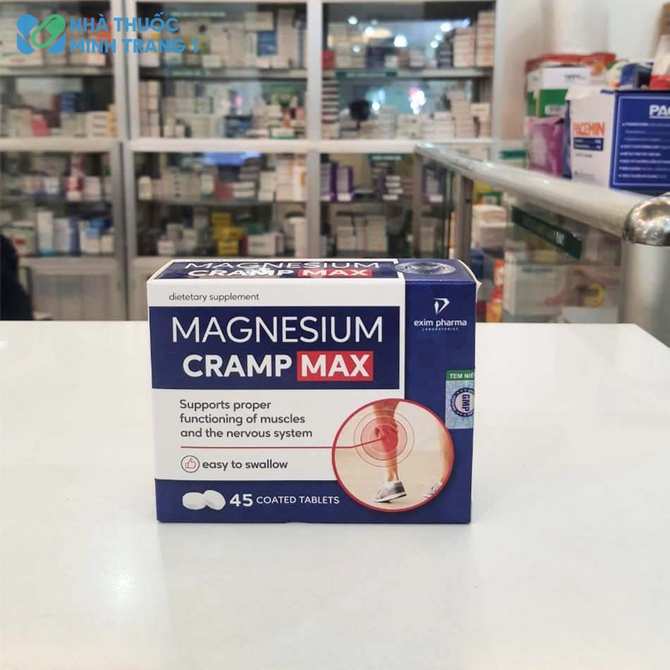 Hình ảnh thực phẩm bảo vệ sức khỏe Magnesium Cramp Max