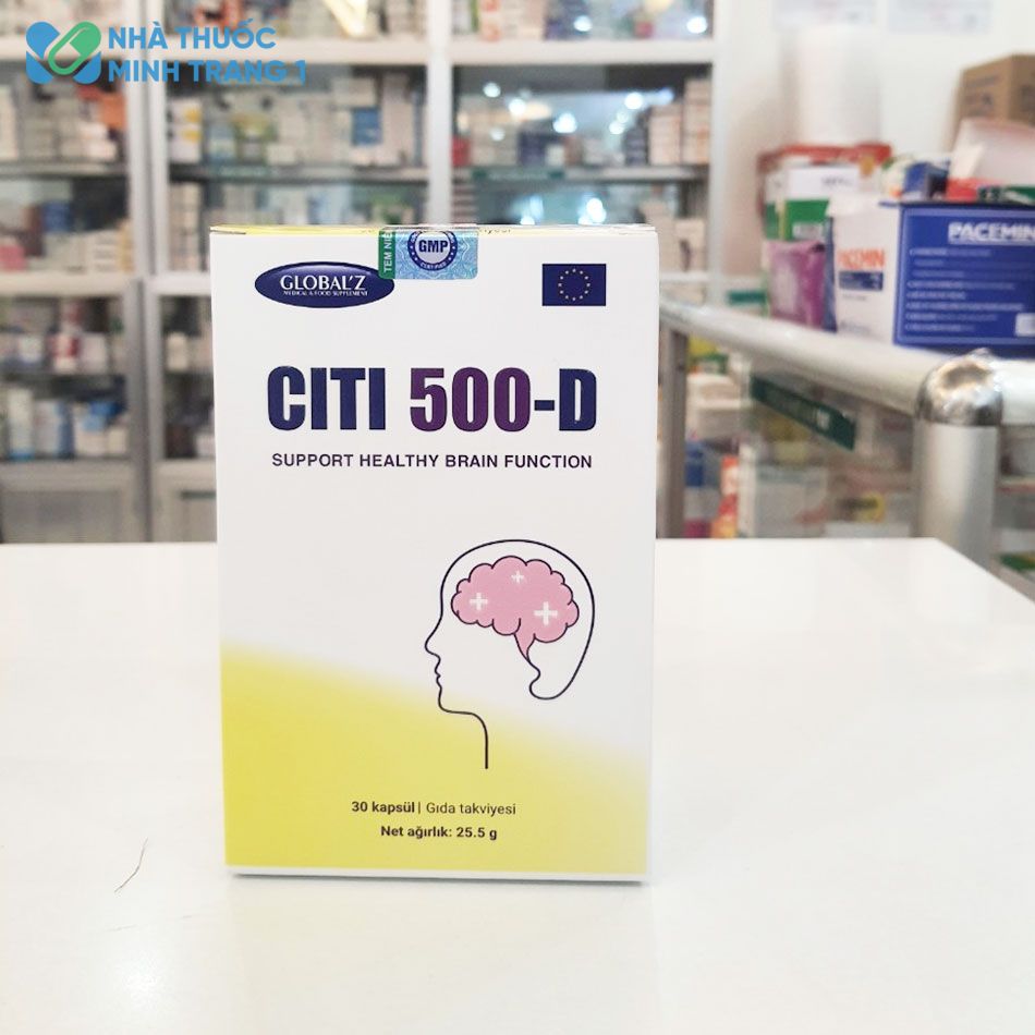 Hình ảnh sản phẩm Citi 500-D được chụp tại nhà thuốc Minh Trang 1