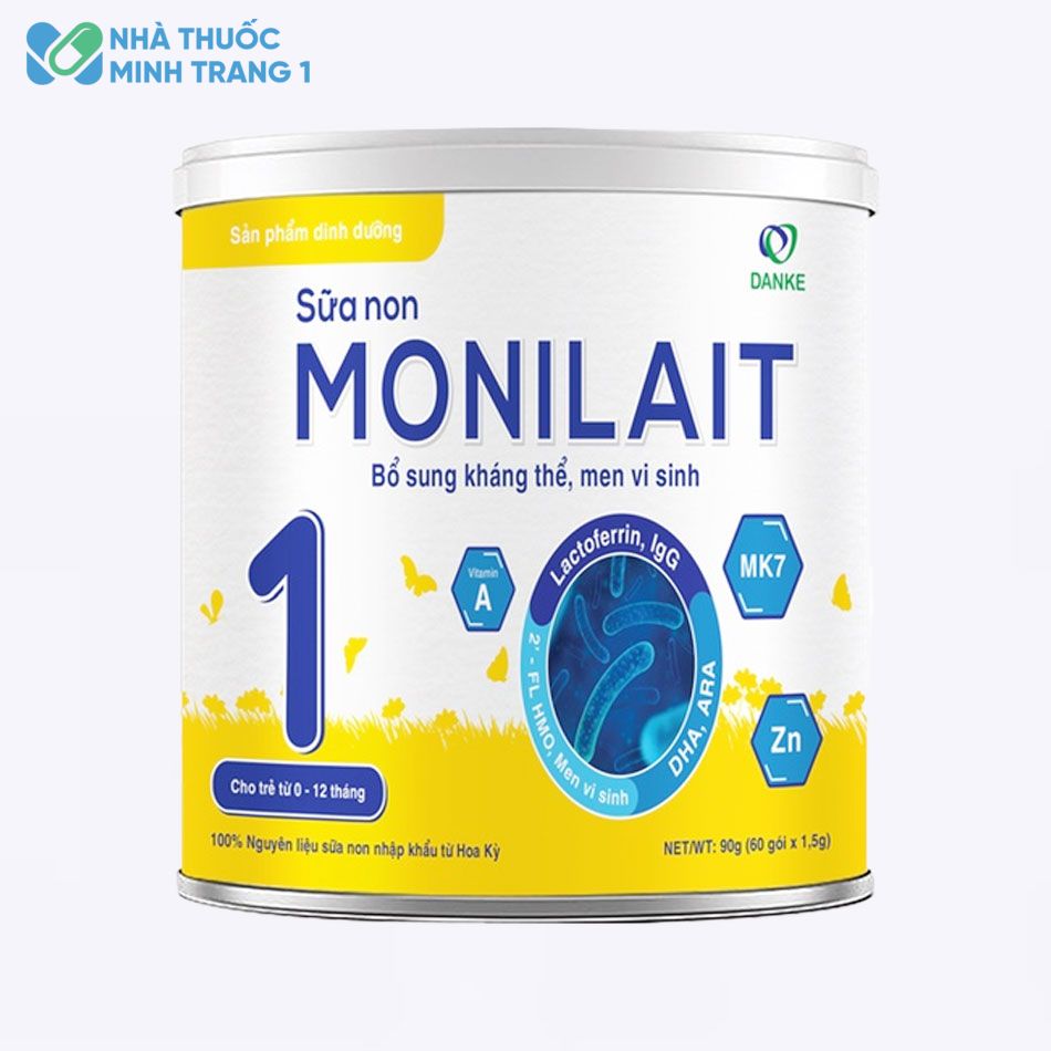 Hộp sữa non Monilait số 1