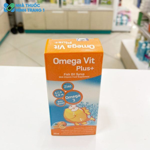 Omega Vit Plus dành cho trẻ từ 6 tháng tuổi