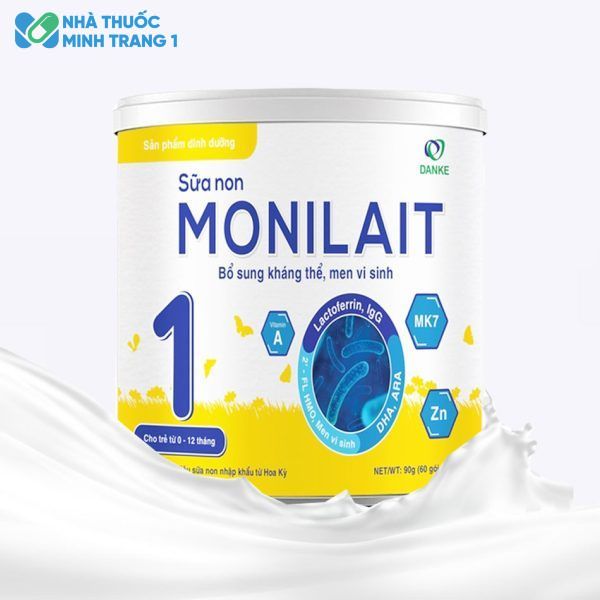 Sữa non Monaliat số 1 dành cho trẻ dưới 1 tuổi