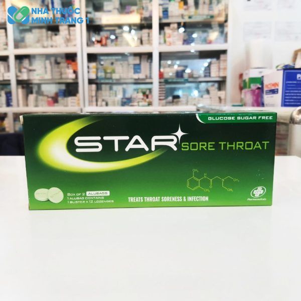 Star Sore Throat hiện đang bán tại nhà thuốc Minh Trang 1