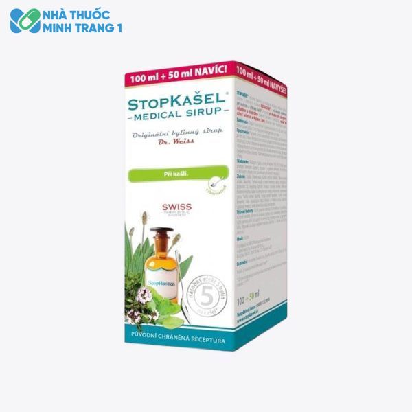 Hình ảnh hộp sản phẩm StopKasel Sirup 150ml