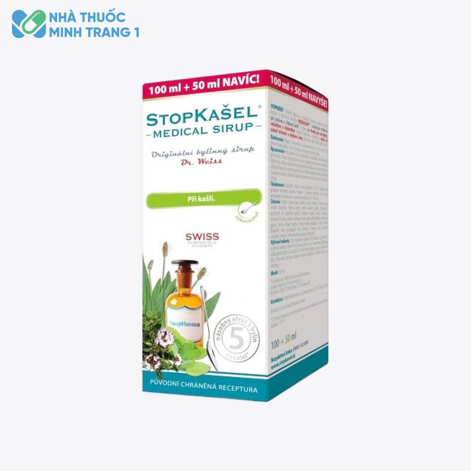 Hình ảnh hộp sản phẩm StopKasel Sirup 150ml 