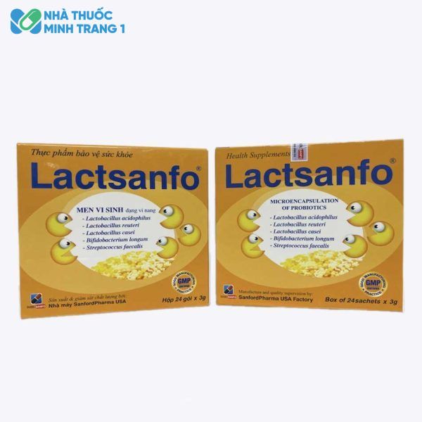 Hình ảnh của 2 hộp Lactsanfo